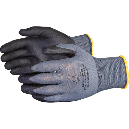 Gants enduits Dexterity, 9/Grand, R&ecirc;vetement PVC, Calibre 13, Enveloppe en Nylon Equipment World