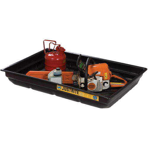 EcoPolyBlend Spill Tray, 47.5" L x 23" W x 5.5" H, 20 gal. Spill Capacity Equipment World