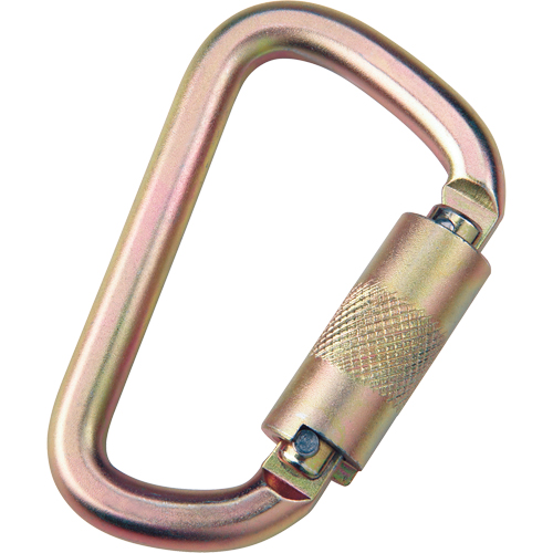 Anchorage Connecting Carabiner, Steel, 420 lbs. Capacity Equipment World