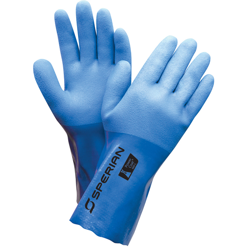 Gants &agrave; triple enduit, Taille T-Grand/10, 12" lo, PVC, Doublure en Ouat&eacute;e,  Equipment World