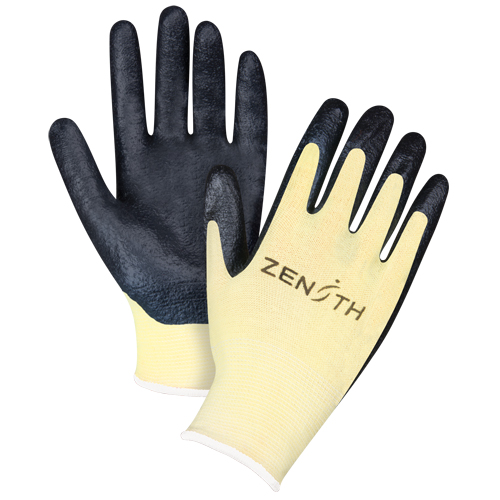 Superior Grip Cut-Resistant Gloves, Size 12/3X-Large, 13 Gauge, Foam Nitrile Coated, Aramid Shell, ANSI/ISEA 105 Level 3/EN 388 Level 5 Equipment World