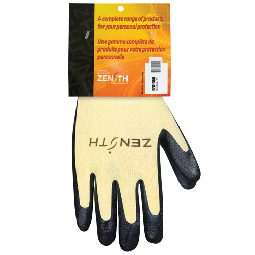 Superior Grip Cut-Resistant Gloves, Size 3X-Large, 13 Gauge, Foam Nitrile Coated, Aramid Shell, ANSI/ISEA 105 Level 3/EN 388 Level 5 Equipment World
