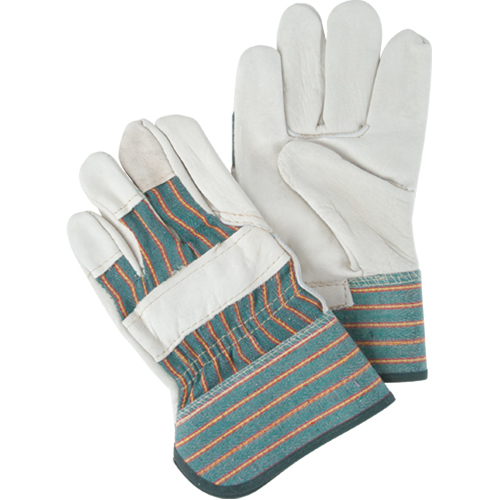 Abrasion-Resistant Fitter's Gloves, Ladies, Grain Cowhide Palm Equipment World