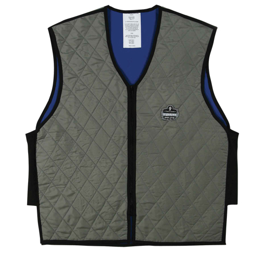 Chill-Its&reg; 6665 Wet Evaporative Cooling Vests, Medium, Grey Equipment World