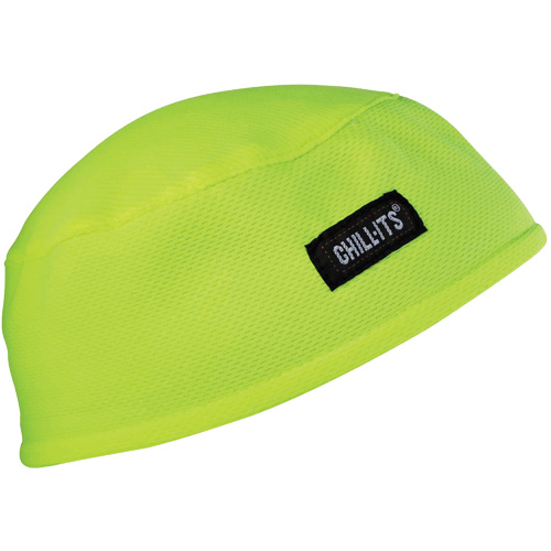 Chill-Its&reg; 6630 Cooling Skull Caps, Hi-Vis Lime Equipment World