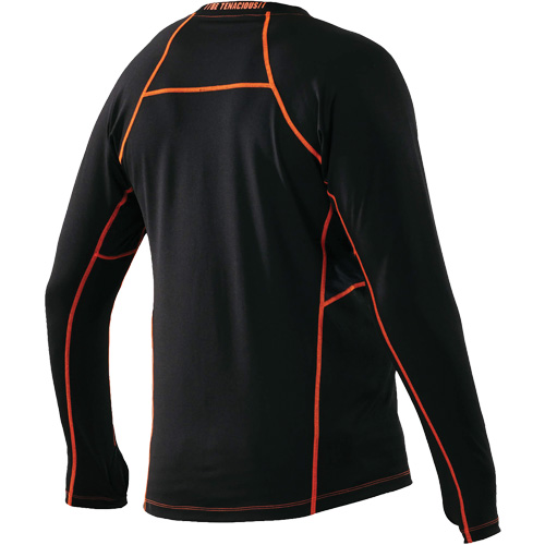 Long Sleeve Thermal Shirts, Men's, Medium, Black Equipment World