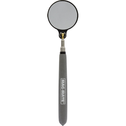 Inspection Mirror, Circular, 2-1/4" L x 2-1/4" W, Telescopic Equipment World