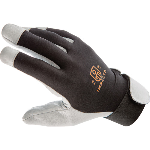 Anti-Vibration Air Glove&reg;, Size Medium, Pearl Leather Palm Equipment World