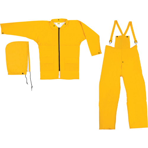 Natpac Rain Suit, Nylon, Medium, Yellow Equipment World