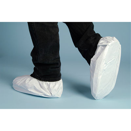 Shoe Covers, Large, Microporous, White Equipment World