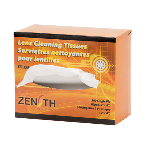 Lens Cleaning Tissues, 5" x 8", 300 /Pkg. Equipment World