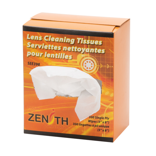 Lens Cleaning Tissues, 5" x 8", 300 /Pkg. Equipment World