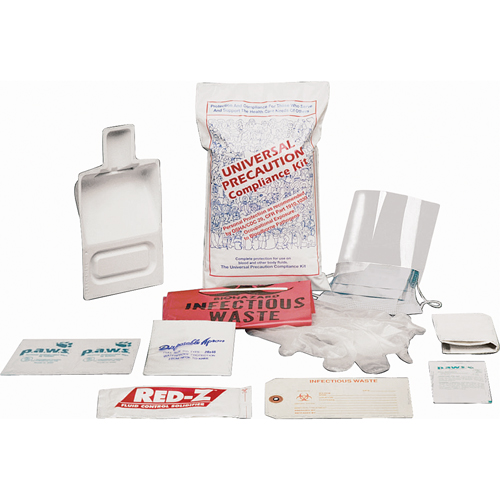 Fluid Spill Clean-Up Kit, Hazmat, Bag, None Absorbancy Equipment World