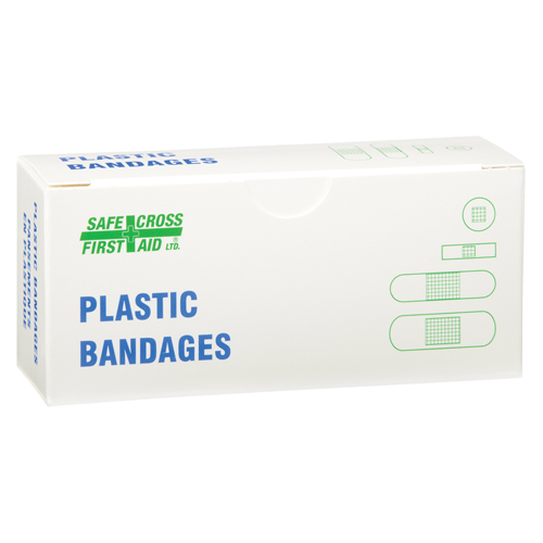 Bandages, Assorted, Plastic, Sterile Equipment World