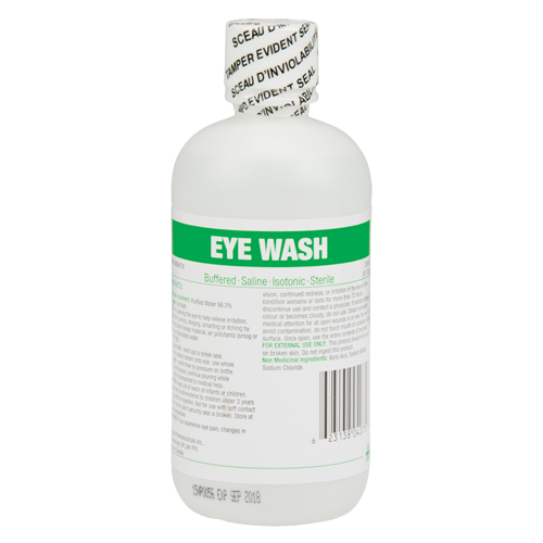 Eyewash, Full Bottle, 250 ml Equipment World