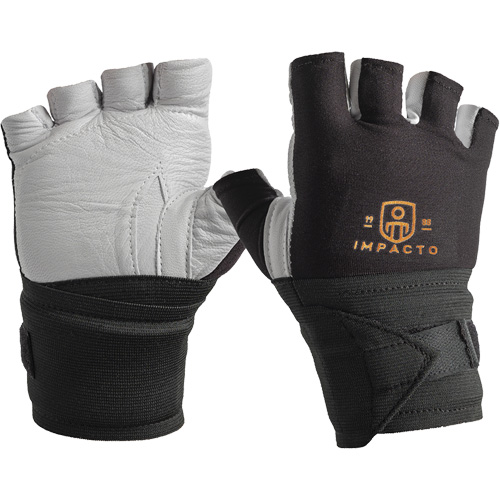 Anti-Vibration Gloves- Left, Size Small, Grain Leather Palm Equipment World