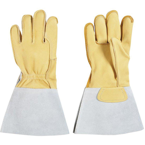 Welding Gloves, Grain Cowhide, Size Small Equipment World