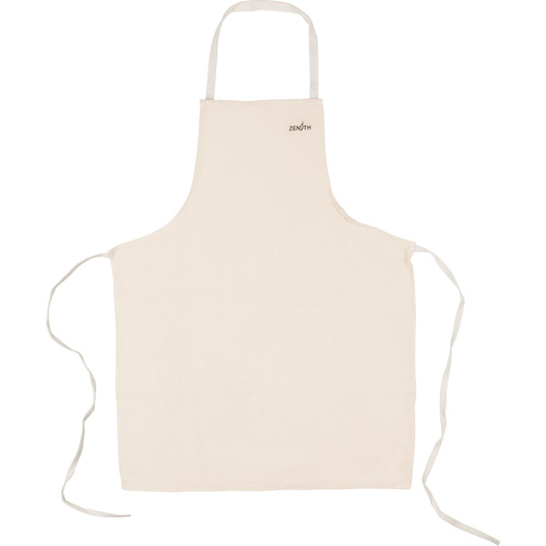 Apron, Cotton, 36" L x 29" W, Natural Equipment World