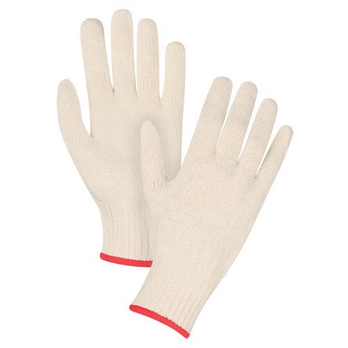 Heavyweight String Knit Gloves, Poly/Cotton, 7 Gauge, Small Equipment World