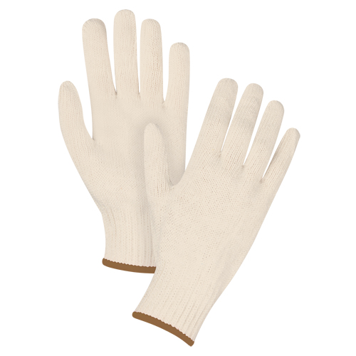 Heavyweight String Knit Gloves, Poly/Cotton, 7 Gauge, Large Equipment World