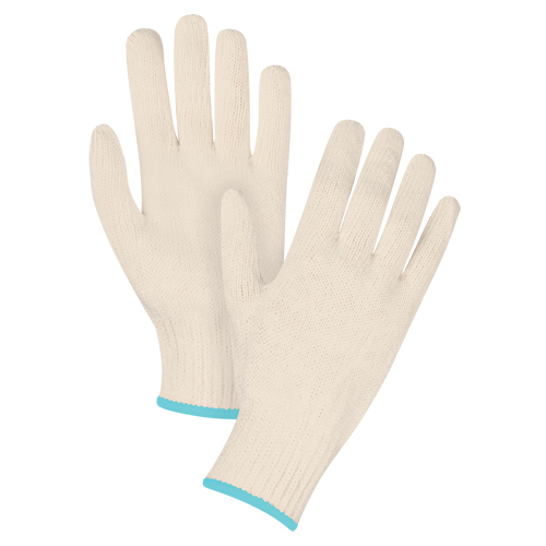 Standard-Duty String Knit Gloves, Poly/Cotton, 7 Gauge, X-Large Equipment World