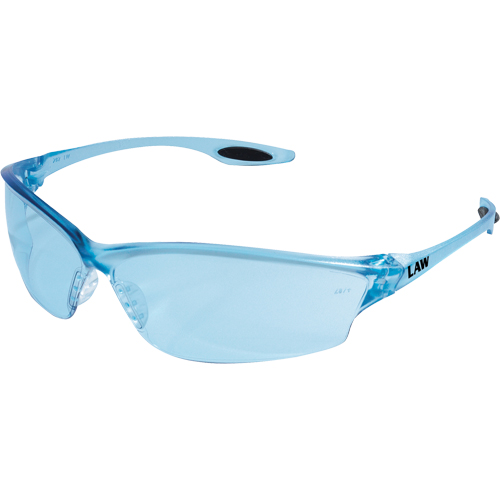 Law&reg; 2 Safety Glasses, Blue Lens, Anti-Scratch, ANSI Z87+ Equipment World