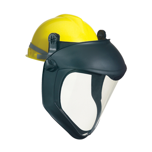 Uvex&reg; Bionic Faceshield with Hardhat Adapter, Polycarbonate Equipment World