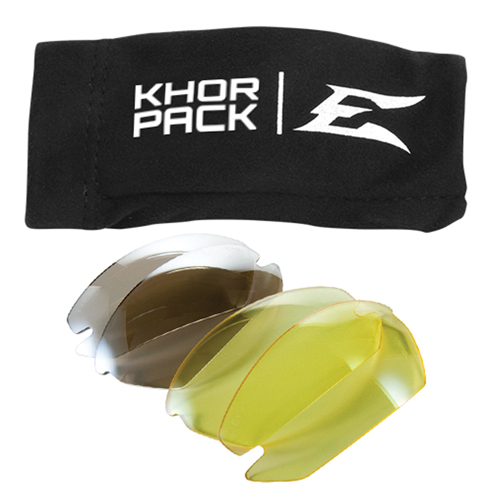 Lentilles de rechange pour les lunettes de s&eacute;curit&eacute; Khor, Antibu&eacute;e/anti-&eacute;gratignures, Transparent, Khor Equipment World