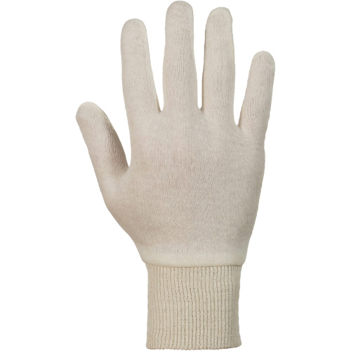 Superior&reg; ML80K Knit Gloves, One Size, White, Unlined, Knit Wrist Equipment World