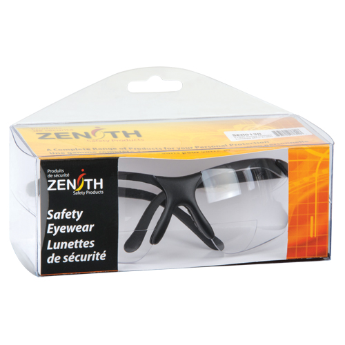 Z1800 Series Reader Safety Glasses, Anti-Scratch, Clear, 1.0 Diopter Equipment World