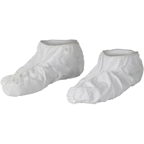 Couvre-chaussures Kleenguard A40, Moyen, Vinyle, Blanc Equipment World