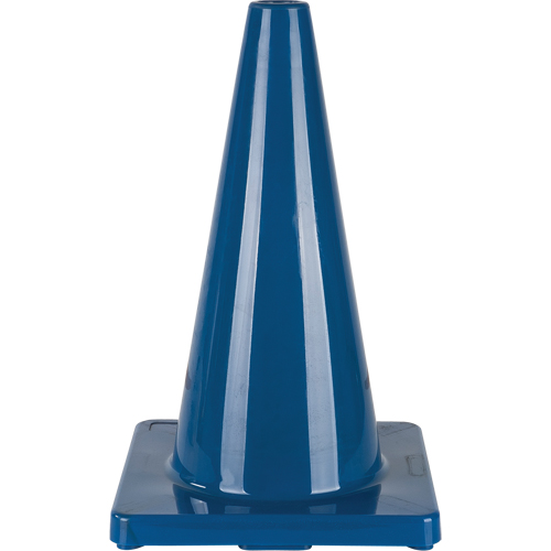 Coloured Traffic Cone, 18", Blue Equipment World