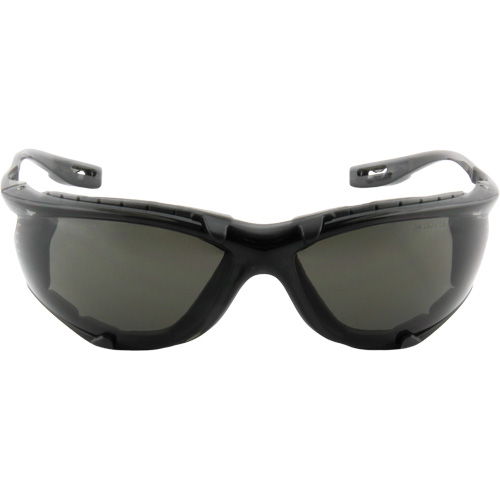 Lunettes de s&eacute;curit&eacute; avec joint en mousse Virtua, Lentille Grise/fum&eacute;e, Antibu&eacute;e, ANSI Z87+/R&eacute;pond ou surpasse la norme CSA Z94.3 Equipment World