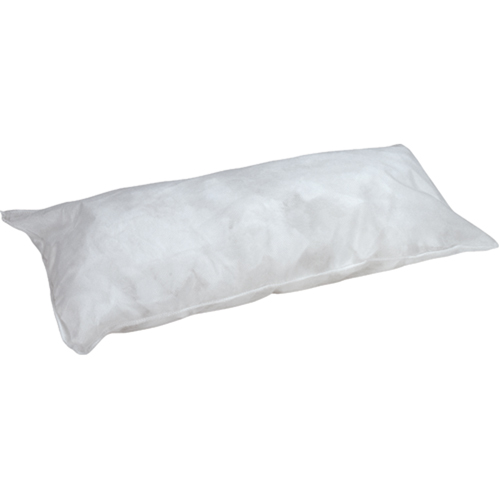 Sorbent Pillow, Oil Only, 18" L x 8" W, 25 gal. Absorbency/Pkg. Equipment World