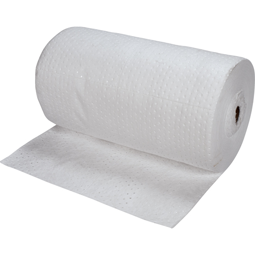 Premium Bonded Sorbent Rolls, Heavyweight, 150' L x 30" W, 50 gal. Absorbancy Equipment World