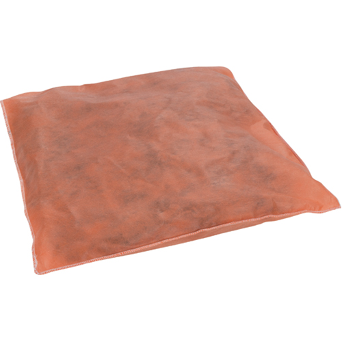 Sorbent Pillow, Hazmat, 18" L x 18" W, 45 gal. Absorbency/Pkg. Equipment World