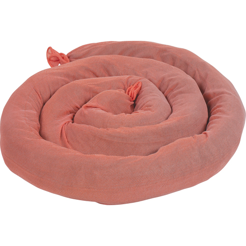 Sorbents Socks, Hazmat, 50 gal. Absorbancy, 3" W x 8' L, Pack of 15 Equipment World