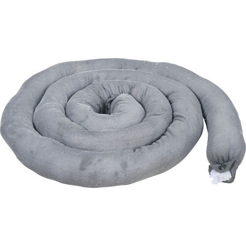 Sorbents Socks, Universal, 40 gal. Absorbancy, 3" W x 10' L, Pack of 10 Equipment World