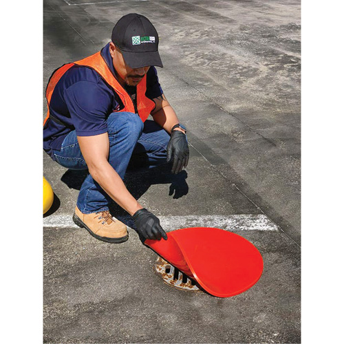 Tapis pour drain Ultra-Drain Seals, Circulaire, 30" dia. Equipment World