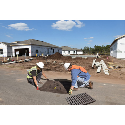 Ultra-Drain Guard&reg; Catch Basin Insert, Trash & Debris, 48" L x 36" W Equipment World