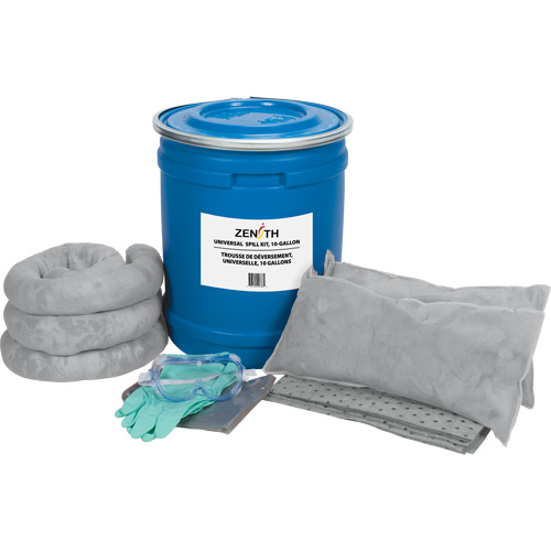 Premium Truck Spill Kit, Universal, Drum, 10 US gal. Absorbancy Equipment World