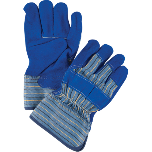 Premium Quality Fitters Gloves with Kevlar&reg; Stitching, Large, Split Cowhide Palm, Cotton Inner Lining Equipment World