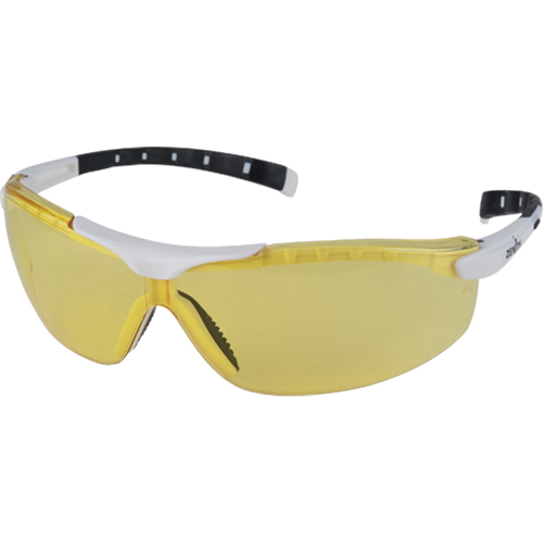 Z1500 Series Safety Glasses, Amber Lens, Anti-Scratch, Meets/Exceeds CSA Z94.3 Equipment World
