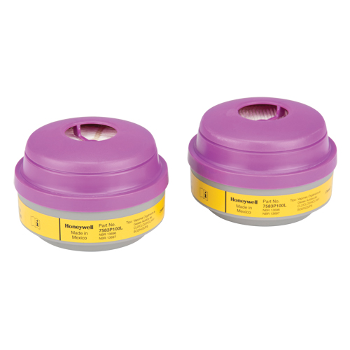 North&reg; N Series Respirator Cartridges, Gas/Vapour Cartridge, Organic Vapour/Acid Gas/P100 Equipment World