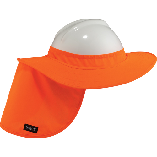 Chill-Its&reg; 6660 Hard Hat Brims, Hi-Vis Orange Equipment World