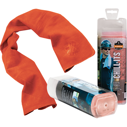 Chill-Its&reg; 6602 Cooling Towels, Hi-Vis Orange Equipment World
