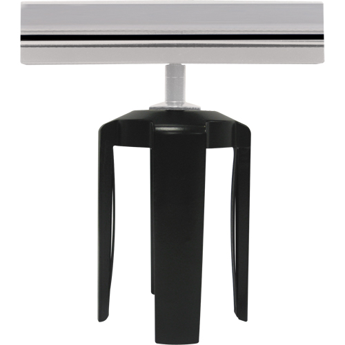 Tensabarrier&reg; Sign Bracket with Adapter, Black Equipment World