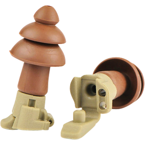 BattlePlugs&reg; Impulse Earplugs, Uncorded, Pair - Plastic Case, 24 dB NRR, Large Equipment World