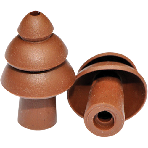 BattlePlugs&reg; Earplugs Replacement Tip, Uncorded, Bulk - Polybag, 24 dB NRR, Large Equipment World