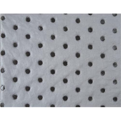 Industrial-Grade Fine Fibre Sorbent Pads, Universal, 15" x 17", 40 gal. Absorbancy Equipment World